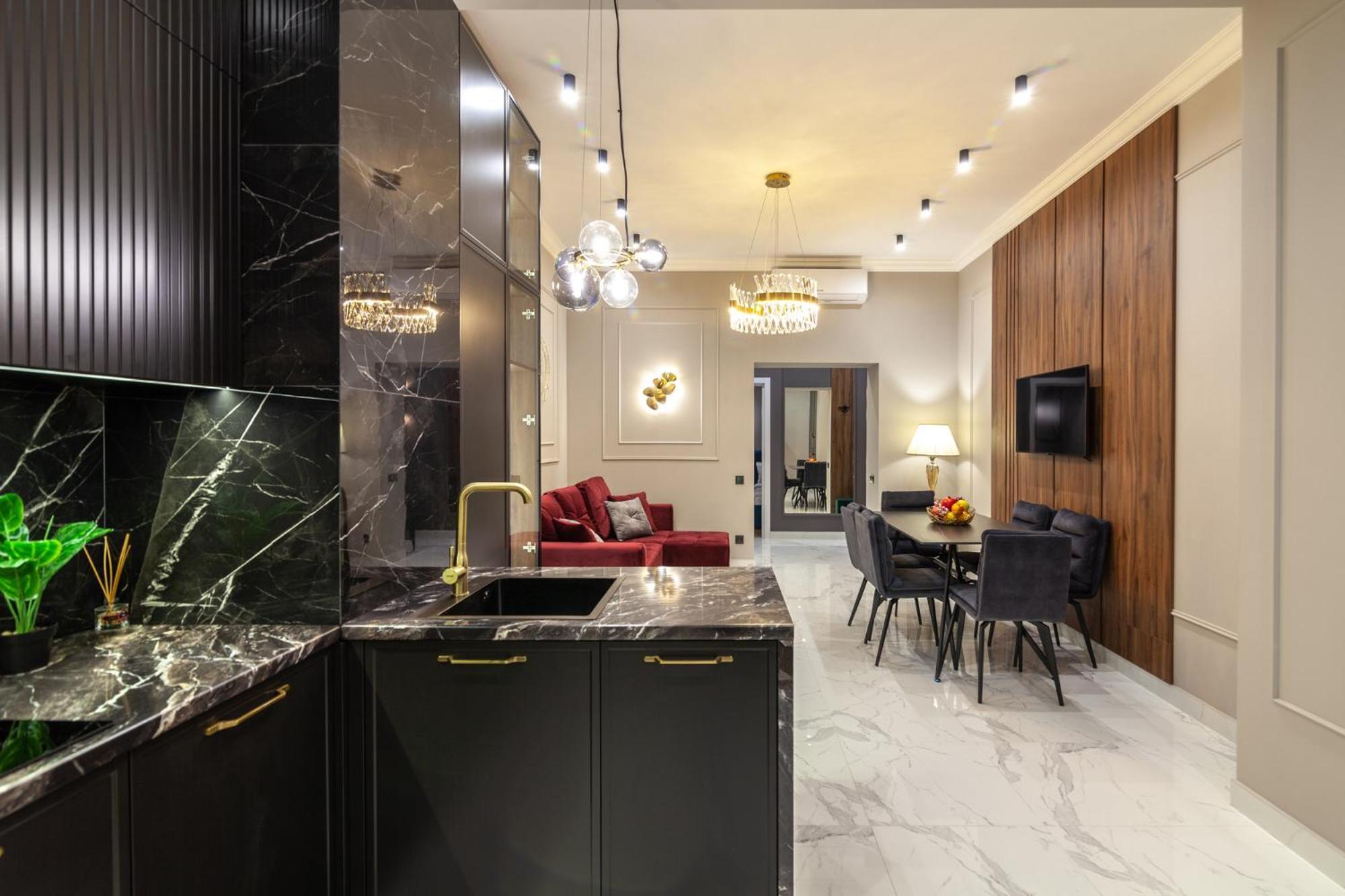 Apartament Leogrand Vip On Svobody Avenue 43 Lwów Zewnętrze zdjęcie